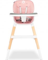 Стільчик для годування 4 в 1 Lionelo Mona Bubblegum